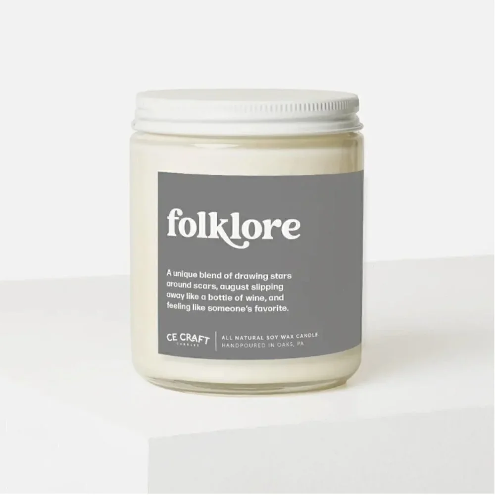 FOLKLORE SOY CANDLE
